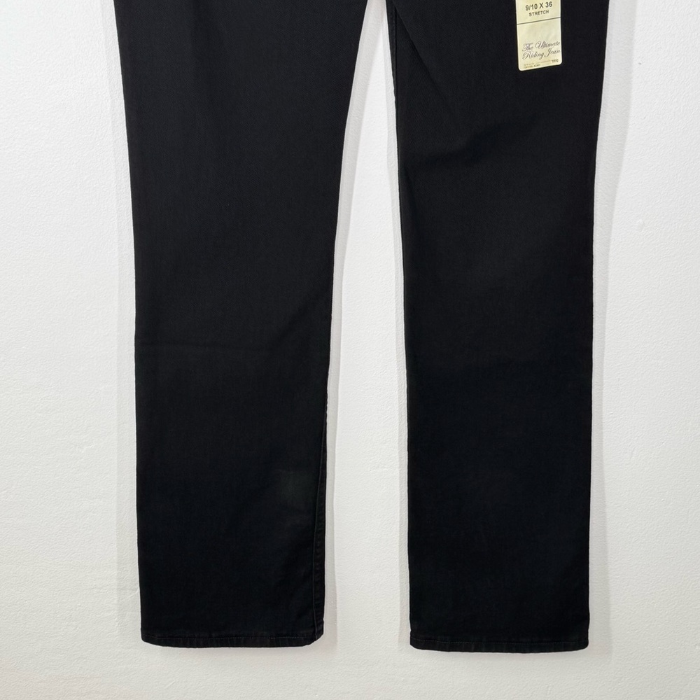 NWT Wrangler Q Baby Black Boot Cut Jeans Women’s Size 9/10 Tall - Picture 6 of 10